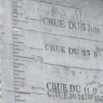 Extrait d'échelle de crue de la Loire